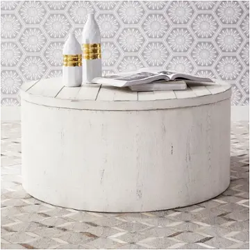406w-ot1011 Liberty Furniture Modern Farmhouse - White Living Room Furniture Cocktail Table