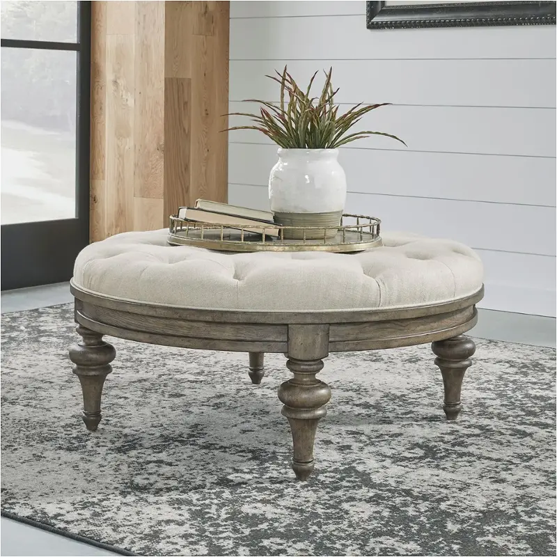 615-ot1080 Liberty Furniture America Farmhouse Living Room Furniture Cocktail Table