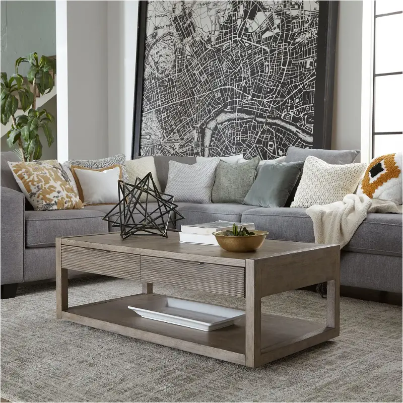 798-ot1010 Liberty Furniture Bartlett Field Living Room Furniture Cocktail Table