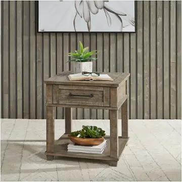 172-ot1020 Liberty Furniture Parkland Falls Living Room Furniture End Table