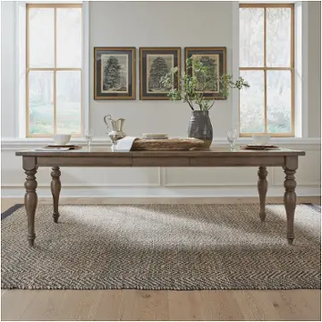 615-t4290 Liberty Furniture Americana Farmhouse Dining Room Furniture Dining Table
