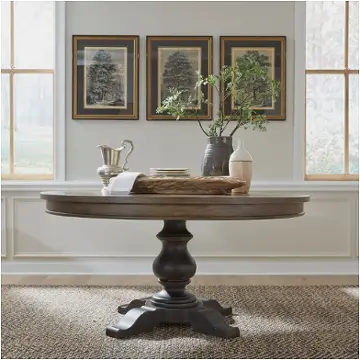 615-t6060 Liberty Furniture Americana Farmhouse Dining Room Furniture Dining Table