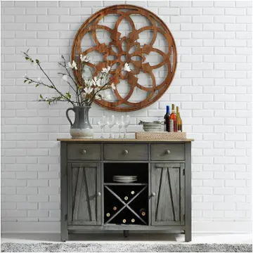62-sr4836 Liberty Furniture Lindsey Farm Dining Room Furniture Server