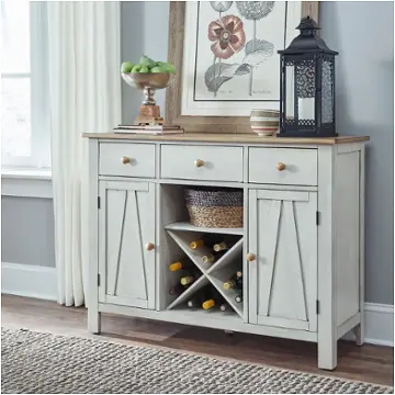 62wh-sr4836 Liberty Furniture Lindsey Farm Dining Room Furniture Server