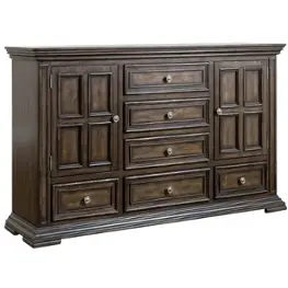 361-br31 Liberty Furniture Big Valley - Brownstone Bedroom Furniture Dresser
