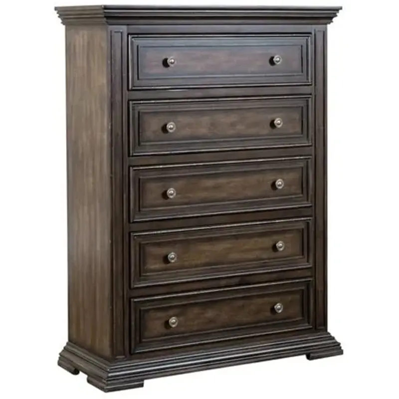 361-br41 Liberty Furniture Big Valley - Brownstone Bedroom Furniture Chest