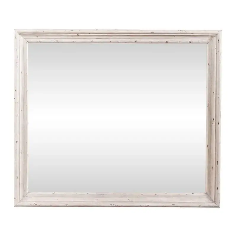 361w-br51 Liberty Furniture Big Valley - Whitestone Bedroom Furniture Mirror