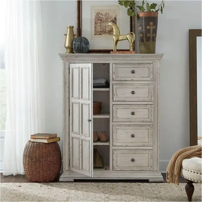 361w-br42 Liberty Furniture Door Chest - Whitestone