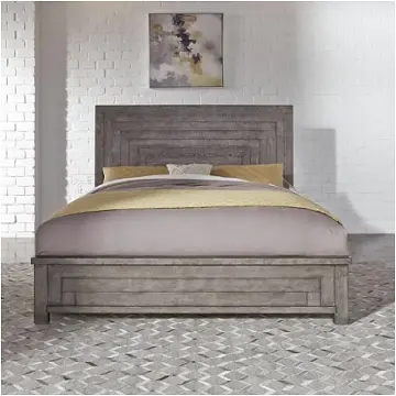 406-br13 Liberty Furniture Modern Farmhouse - Charcoal Bedroom Furniture Bed