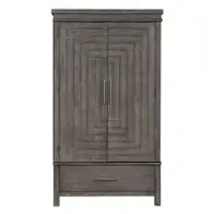 406-br43 Liberty Furniture Modern Farmhouse - Charcoal Bedroom Furniture Armoire