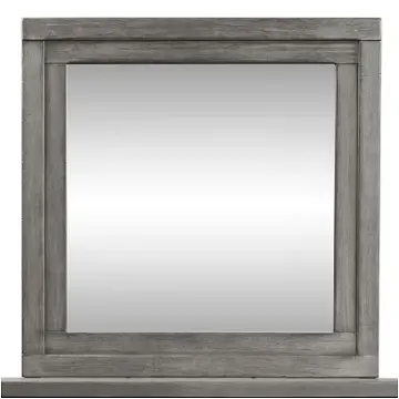 406-br51 Liberty Furniture Modern Farmhouse - Charcoal Bedroom Furniture Mirror