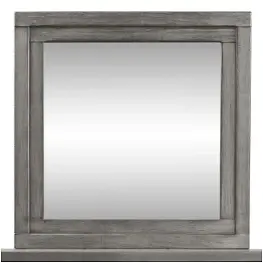 406-br51 Liberty Furniture Modern Farmhouse - Charcoal Bedroom Furniture Mirror