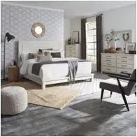 406w-br13 Liberty Furniture Modern Farmhouse - White Bedroom Furniture Bed