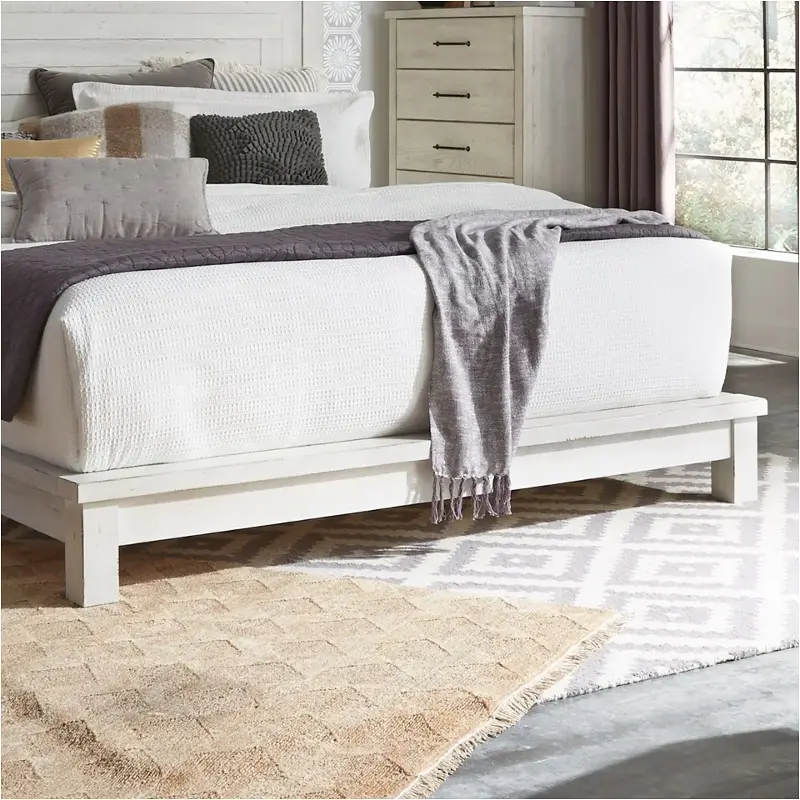 406w-br23f Liberty Furniture Modern Farmhouse - White Bedroom Furniture Bed