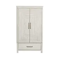 406w-br43 Liberty Furniture Modern Farmhouse - White Bedroom Furniture Armoire