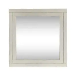 406w-br51 Liberty Furniture Modern Farmhouse - White Bedroom Furniture Mirror