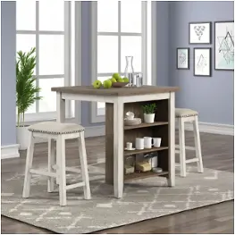 942tt-cd-3cts Liberty Furniture Brook Creek Dining Room Furniture Counter Height Table