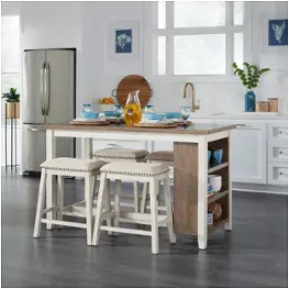 942tt-cd-5cts Liberty Furniture Brook Creek Dining Room Furniture Counter Height Table