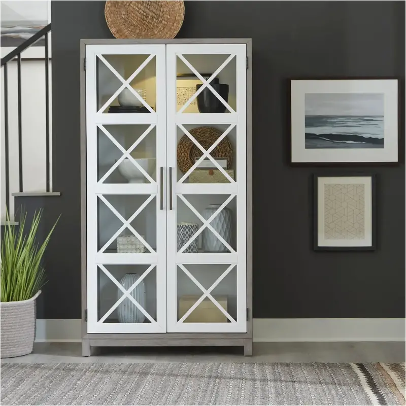 499-ch4074 Liberty Furniture Palmetto Heights Dining Room Furniture Accent Cabinet