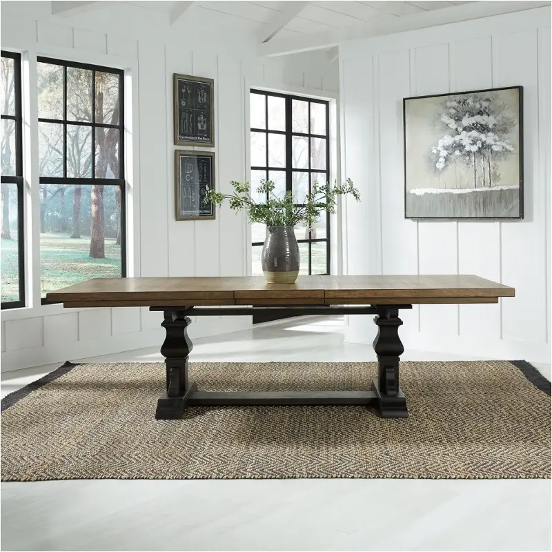 879-p4204 Liberty Furniture Harvest Home - Chalkboard Dining Room Furniture Dining Table