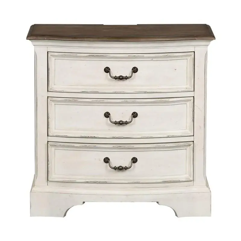 455w-br62 Liberty Furniture Abbey Road Bedroom Furniture Nightstand