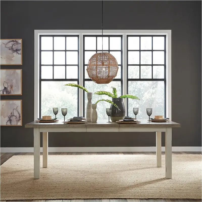 462-t4084 Liberty Furniture Amberly Oaks Dining Room Furniture Dining Table