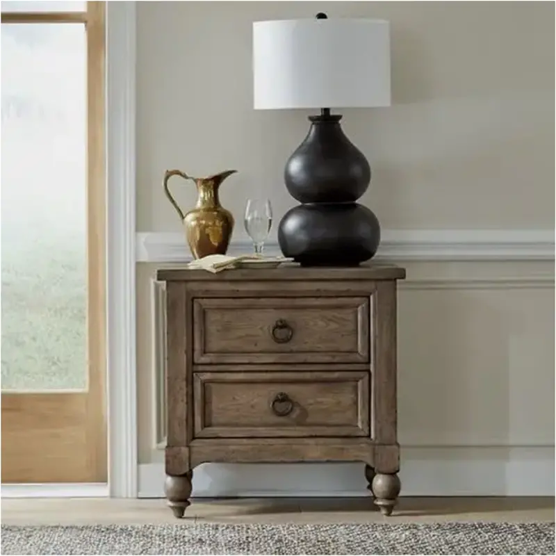 615-br61 Liberty Furniture Americana Farmhouse Bedroom Furniture Nightstand