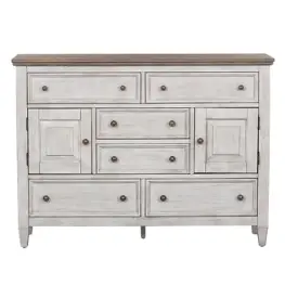 824-br32 Liberty Furniture Heartland Bedroom Furniture Dresser