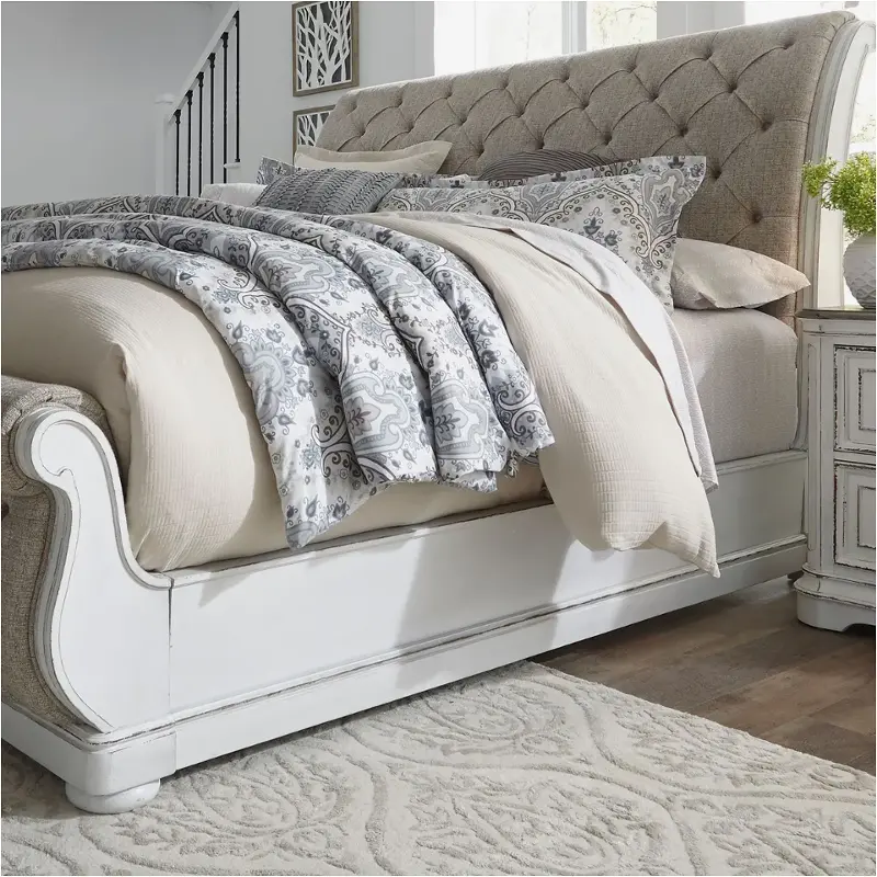 244-br92c Liberty Furniture Magnolia Manor Bedroom Furniture Bed