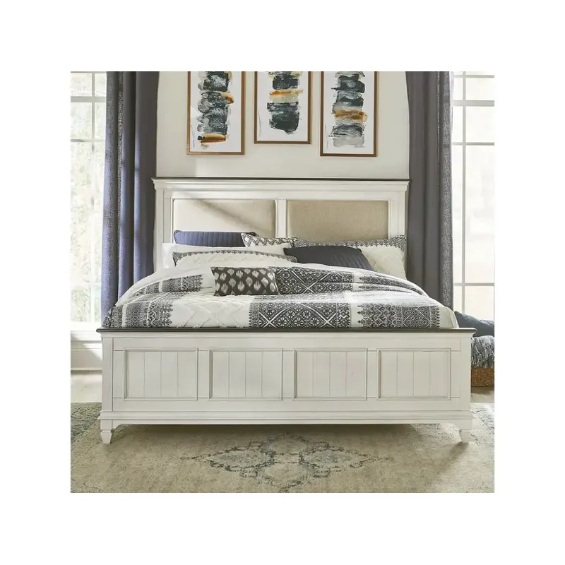 417 Br13hu Liberty Furniture Allyson Park Queen Upholstered Bed