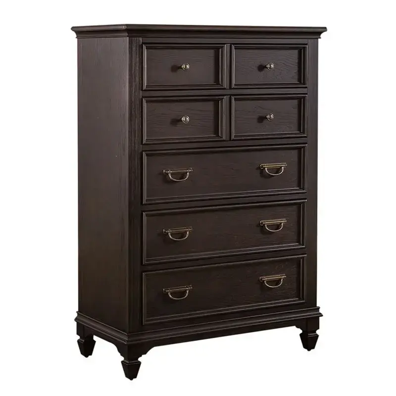 417b-br41 Liberty Furniture Allyson Park - Black Bedroom Furniture Chest