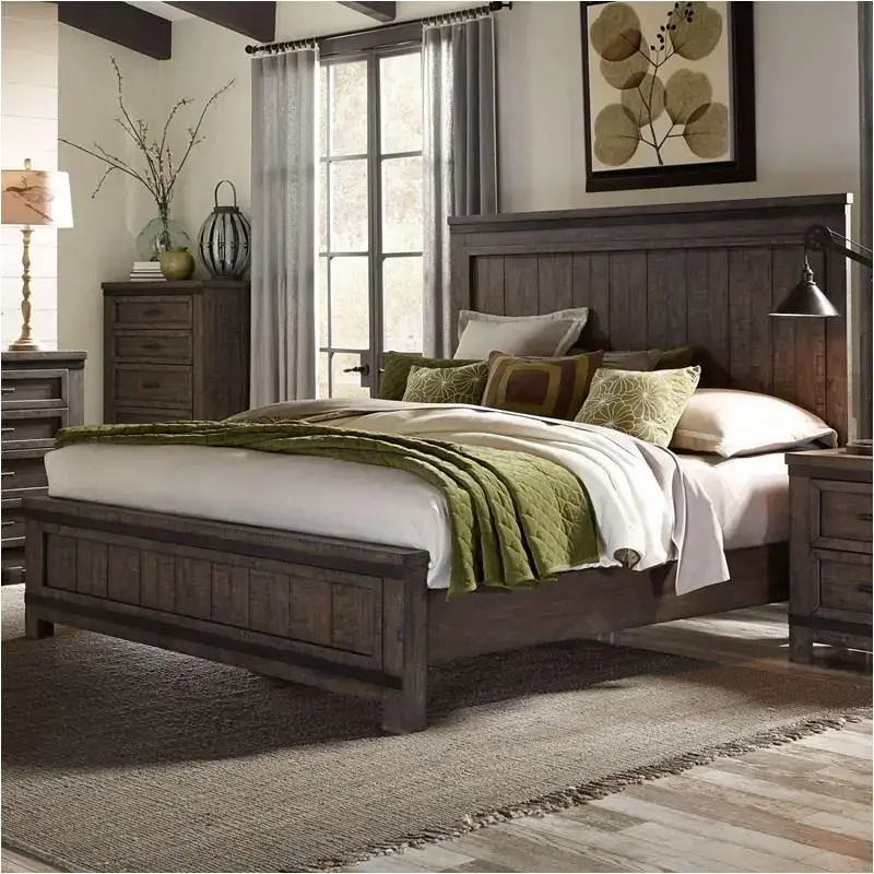 759-br-cpb Liberty Furniture Thornwood Hills Bedroom Furniture Bed