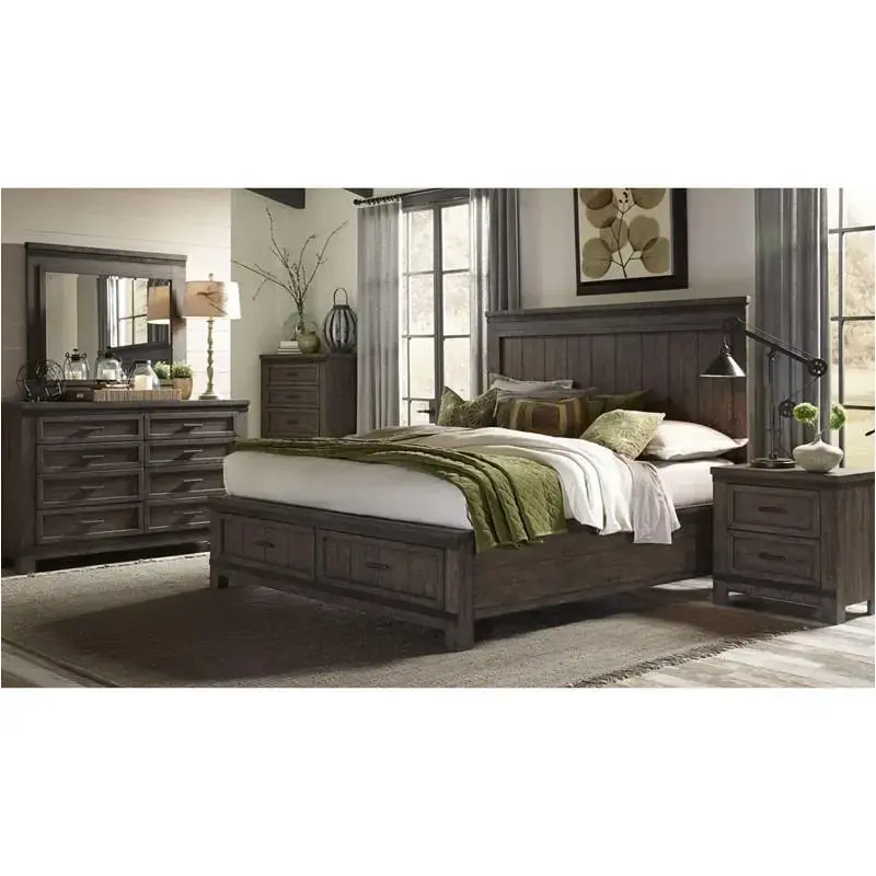 759-br-ksb Liberty Furniture Thornwood Hills Bedroom Furniture Bed