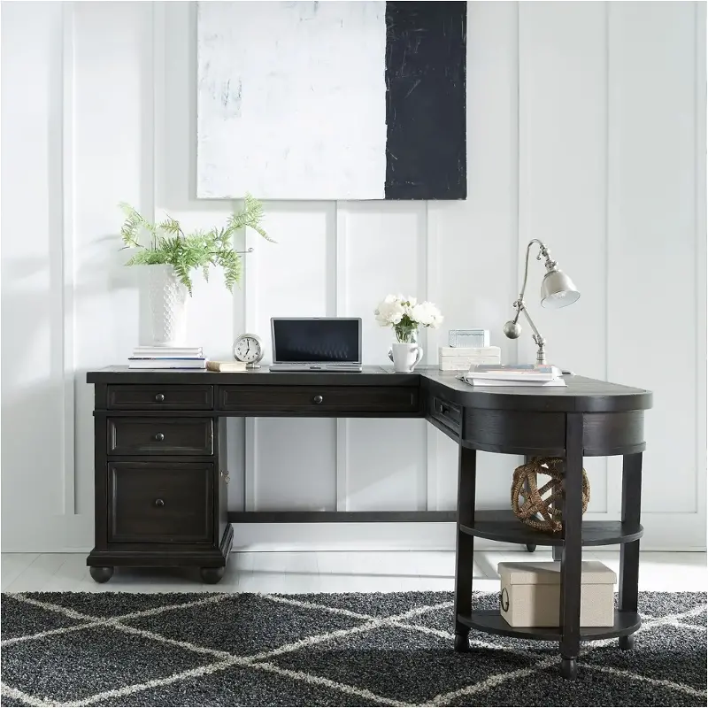 879-ho111b Liberty Furniture Harvest Home - Chalkboard Home Office Furniture Desk