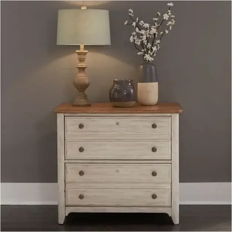 652-ho146 Liberty Furniture Farmhouse Reimagined Home Office Furniture File Cabinet