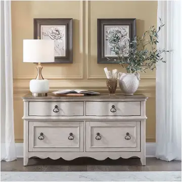 493w-ho121 Liberty Furniture Chesapeake Home Office Furniture Credenza