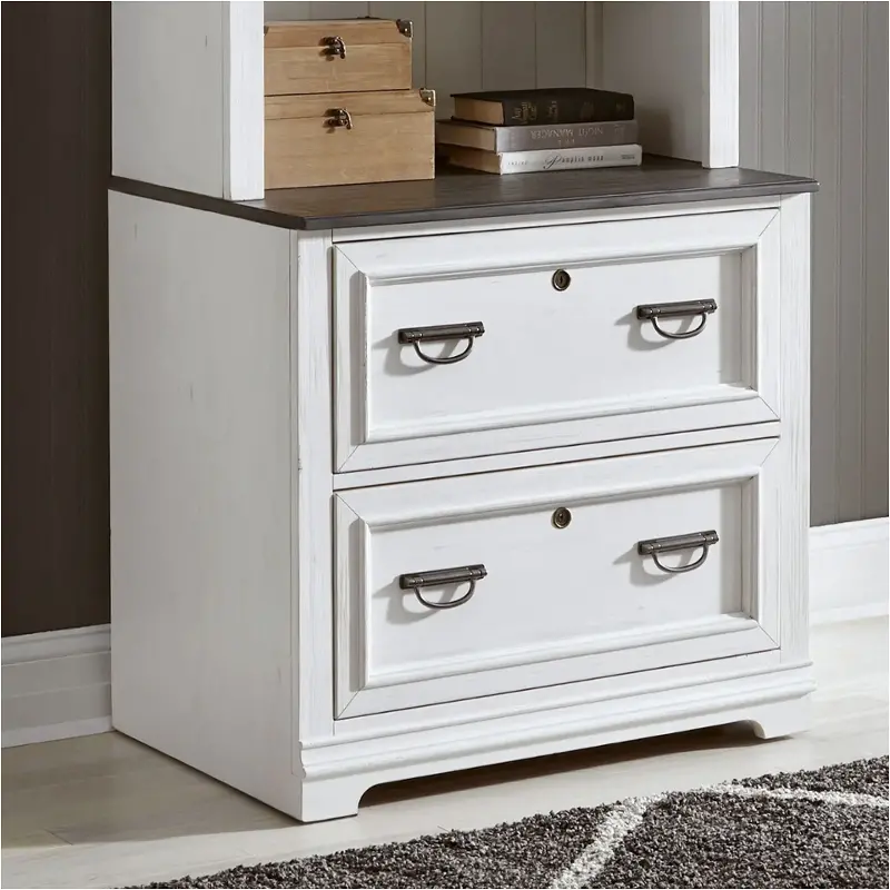 417-ho147 Liberty Furniture Allyson Park Home Office Furniture File Cabinet