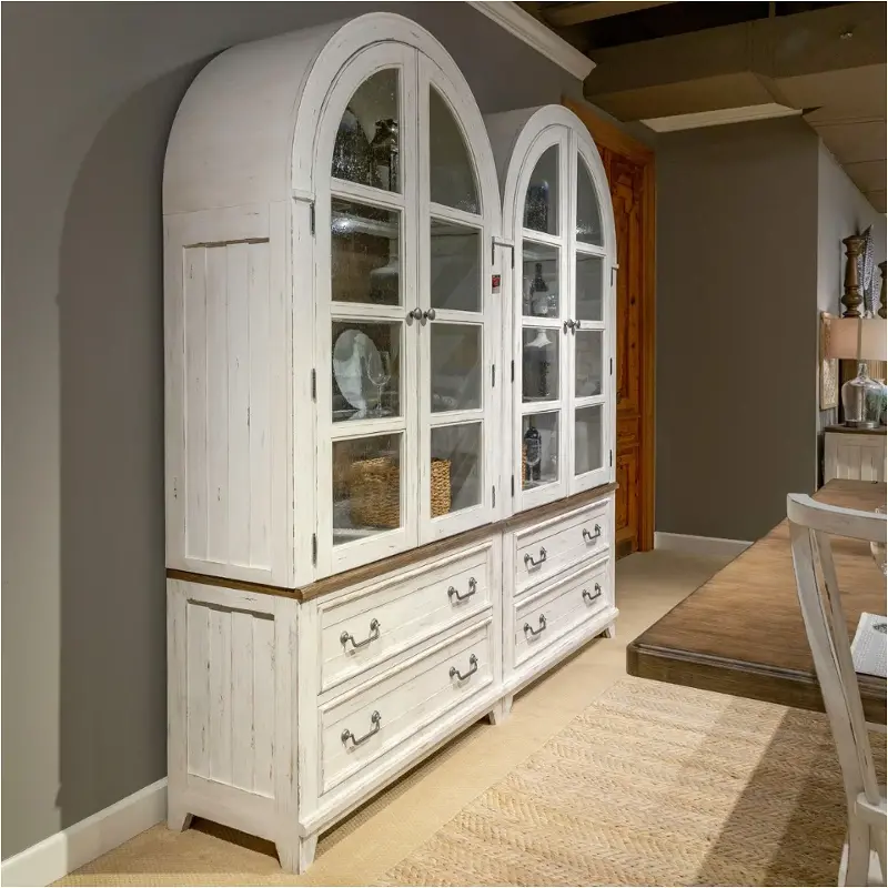 237-cb4490 Liberty Furniture River Place Dining Room Furniture Curio