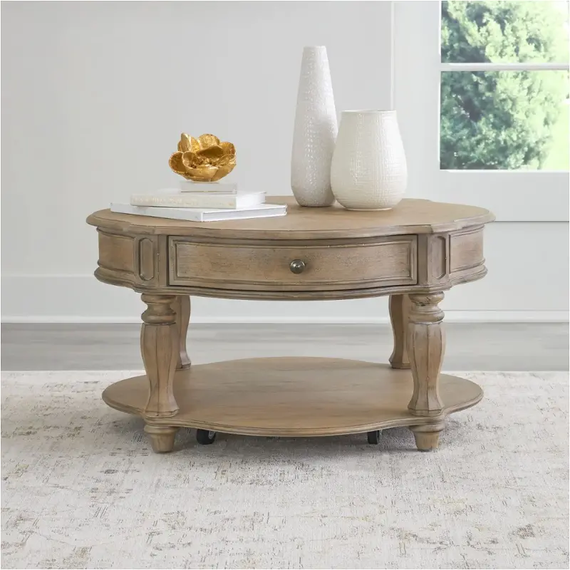 244n-ot1011 Liberty Furniture Magnolia Manor Ii Living Room Furniture Cocktail Table