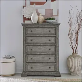 361g-br41 Liberty Furniture Big Valley - Greystone Bedroom Furniture Chest