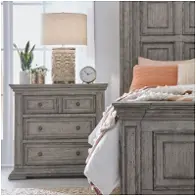 361g-br62 Liberty Furniture Big Valley - Greystone Bedroom Furniture Nightstand