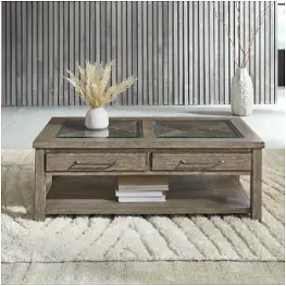 906-ot1010 Liberty Furniture Skyview Lodge Living Room Furniture Cocktail Table