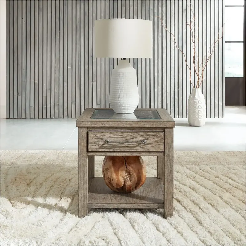 906-ot1020 Liberty Furniture Skyview Lodge Living Room Furniture End Table