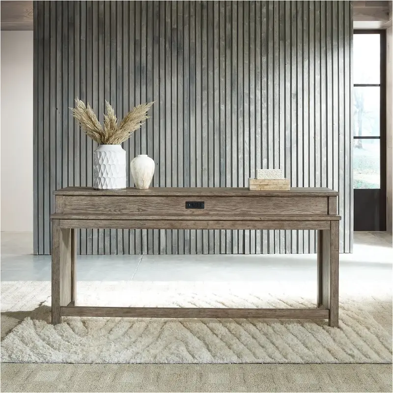 906-ot7636 Liberty Furniture Skyview Lodge Living Room Furniture Sofa Table