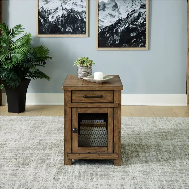 377-ot1021 Liberty Furniture Pinebrook Ridge Living Room Furniture End Table