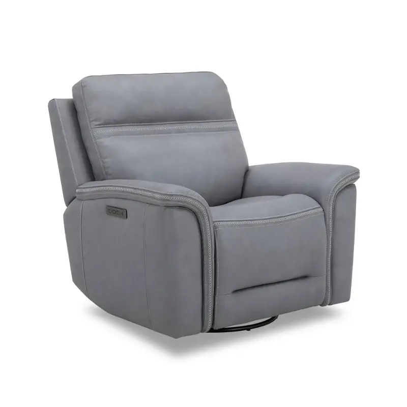 7007bg-13p Liberty Furniture Sg Recliner P3 & Zg - Bleu Gray