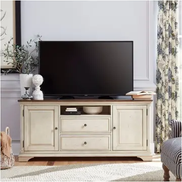 498-tv66 Liberty Furniture Morgan Creek Living Room Furniture Tv Console