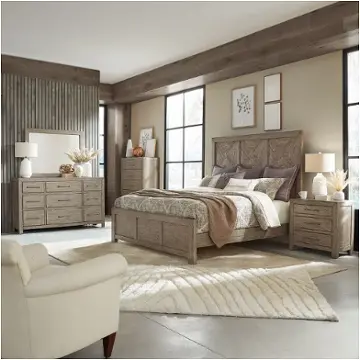 906-br15 Liberty Furniture Skyview Lodge Bedroom Furniture Bed
