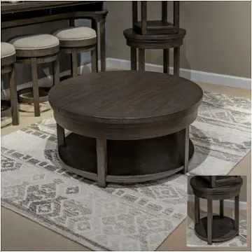 811-ot1010 Liberty Furniture Weston Living Room Furniture Cocktail Table