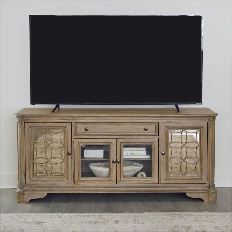 244n-tv74 Liberty Furniture Magnolia Manor Home Entertainment Furniture Tv Console